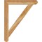 Ekena Millwork Traditional Craftsman Rough Sawn Bracket, Western Red Cedar, 4"W x 32"D x 40"H BKT04X32X40TRA04RWR - alternate 2